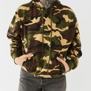 Rothco Green Camo Hoodie